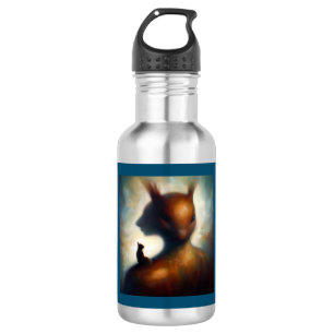 Spirit Animal Eichhörnchen 2 Edelstahlflasche