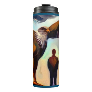 Spirit Animal Falcon 3 Thermosbecher
