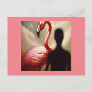 Spirit Animal Flamingo 2 Postkarte