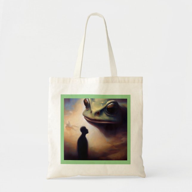 Spirit Animal Frosch 1 Tragetasche (Vorne)