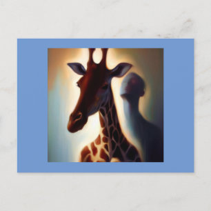 Spirit Animal Giraffe 1 Postkarte