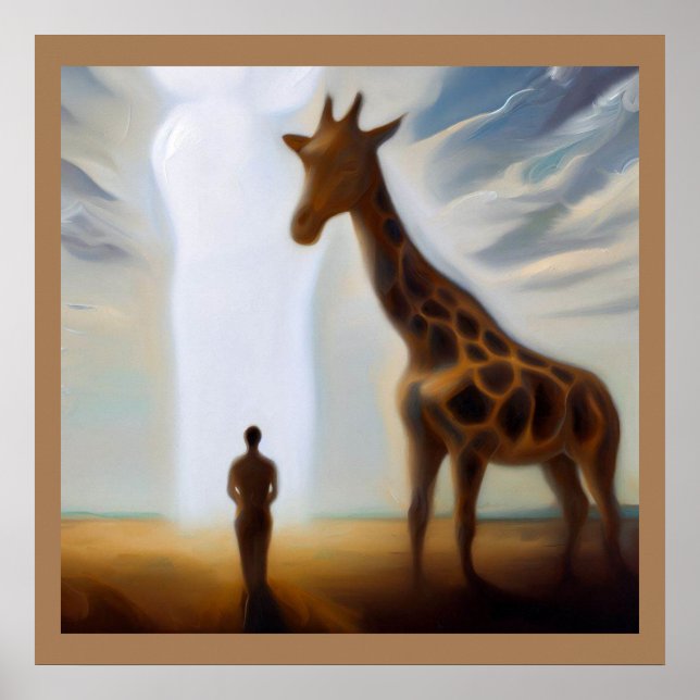 Spirit Animal Giraffe 2 Poster (Vorne)