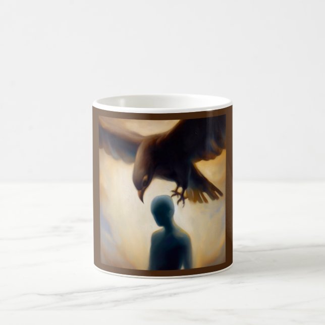 Spirit Animal Hawk 2 Kaffeetasse (Mittel)