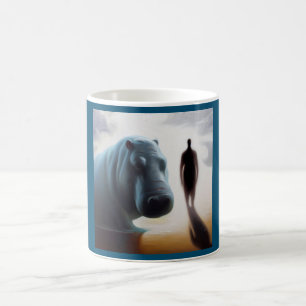 Spirit Animal Hippopotamus 3 Kaffeetasse