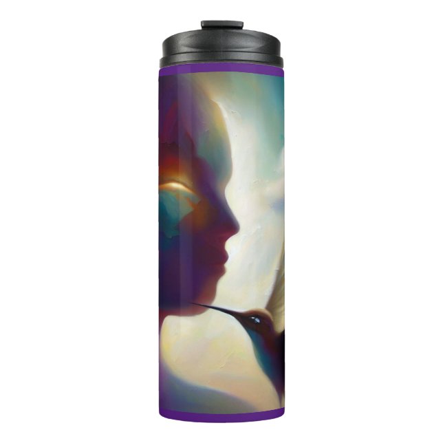 Spirit Animal Hummingbird 1 Thermosbecher (Vorderseite)