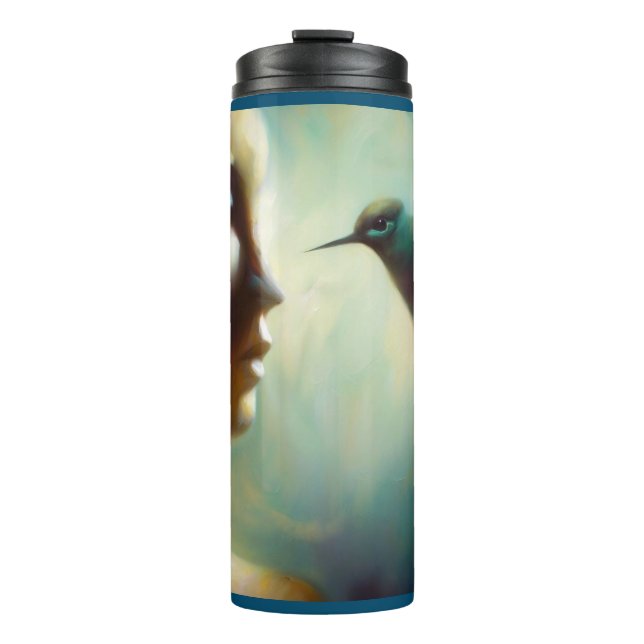 Spirit Animal Hummingbird 4 Thermosbecher (Vorderseite)