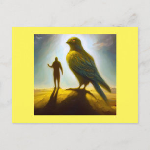 Spirit Animal Meadowlark 1 Postkarte