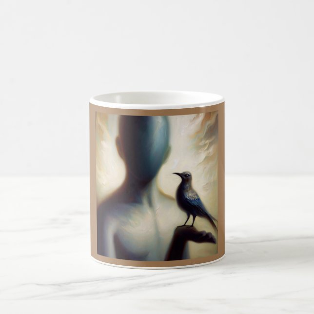 Spirit Animal Mockingbird 2 Kaffeetasse (Mittel)