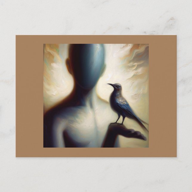 Spirit Animal Mockingbird 2 Postkarte (Vorderseite)