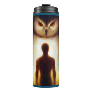 Spirit Animal Owl 1 Thermosbecher