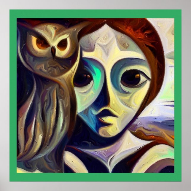 Spirit Animal Owl 3 Poster (Vorne)