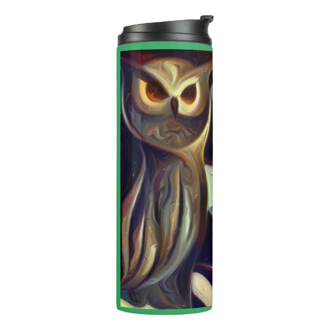 Spirit Animal Owl 3 Thermosbecher (Nach links gedreht)
