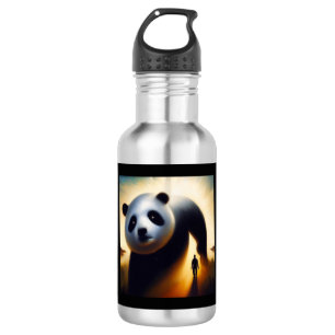 Spirit Animal Panda 3 Edelstahlflasche