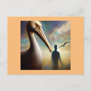 Spirit Animal Pelican 1 Postkarte