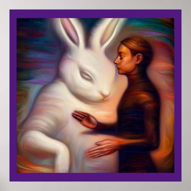Spirit Animal Rabbit 1 Poster (Vorne)