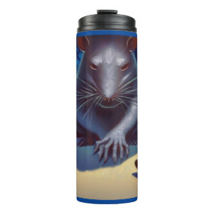 Spirit Animal Rat 3 Thermosbecher
