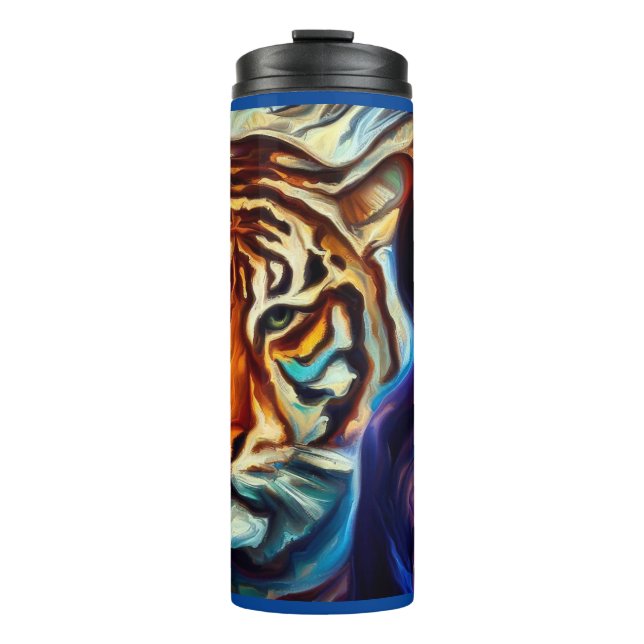 Spirit Animal Tiger 3 Thermosbecher (Vorderseite)