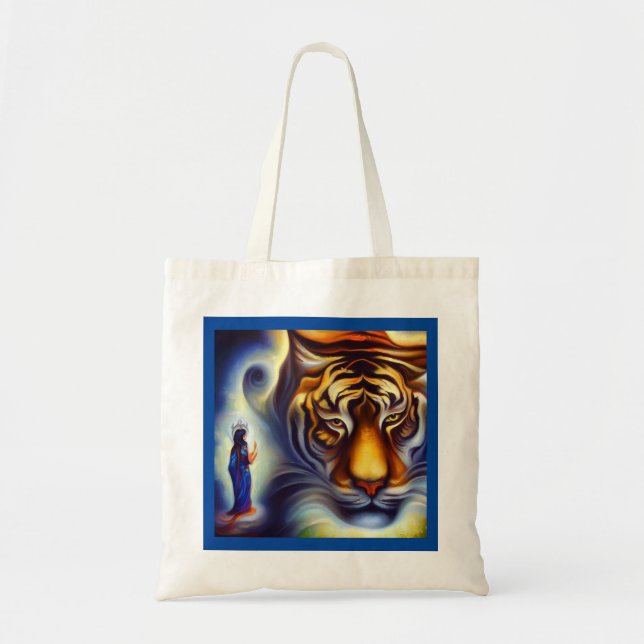 Spirit Animal Tiger 4 Sac fourre-tout (Devant)