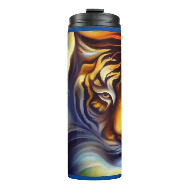 Spirit Animal Tiger 4 Thermosbecher (Vorderseite)