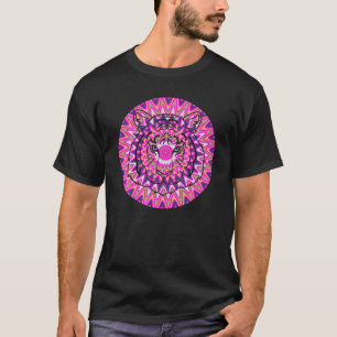 Spirit Animal Tiger Psychedelic Optical Illusion A T-Shirt