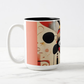Spirit Art of Native American Zweifarbige Tasse