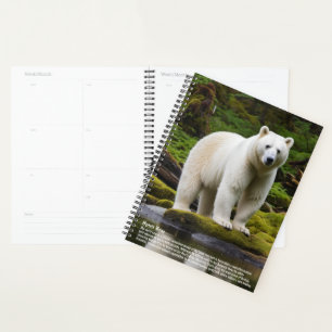 Spirit Bear Calendar Planer