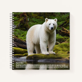 Spirit Bear Hardcover Notizbuch