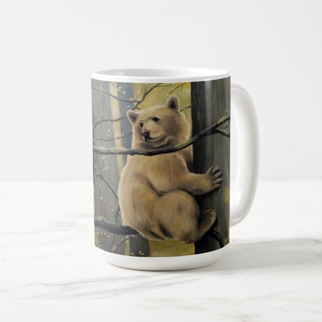 Spirit Bear Tasse Kermode Bear Cups & Bärenbrille (VorderseiteRechts)