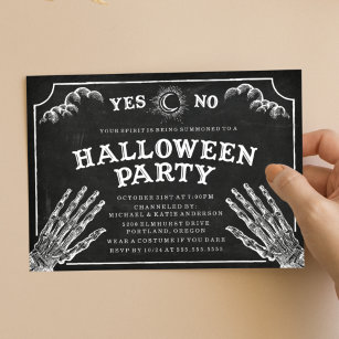 Spirit Board   Einladung von Halloween-Partys
