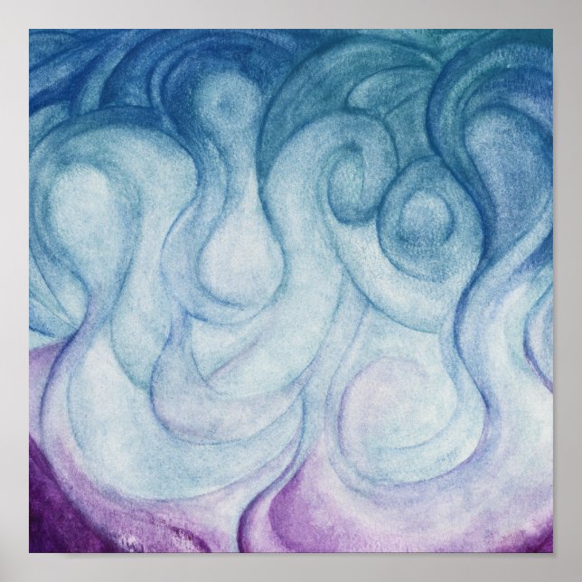 Spirit Burst Print Poster (Vorne)