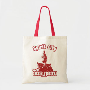 Spirit City - Wat Xieng Khuan, Vientiane, Laos Tragetasche