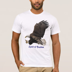 SPIRIT DES FREEDOM Bald Eagle Wildlife T - Shirt