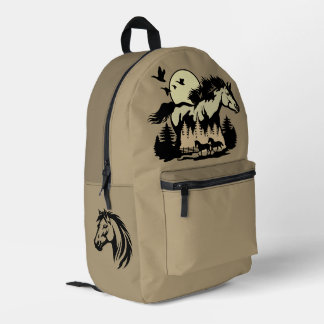 Spirit des Mustang-Rucksacks Bedruckter Rucksack
