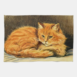 Spirit die Ingwerkatze Geschirrtuch