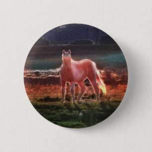 Spirit Dream Horse Button