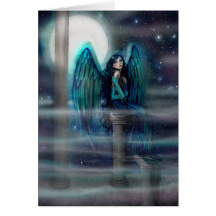 Spirit Guide Angel Imaginaire Art par Molly Harris