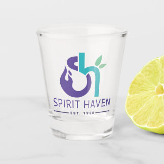 Spirit Haven Logo Shooting Glass Schnapsglas