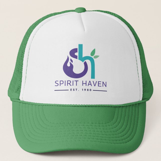 Spirit Haven Trucker Hat Truckerkappe (Vorderseite)