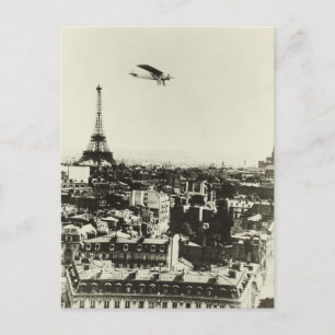 Spirit II Eiffel Tower Paris Frankreich Postkarte