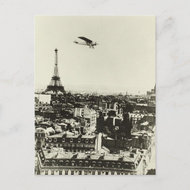 Spirit II Eiffel Tower Paris Frankreich Postkarte (Vorderseite)