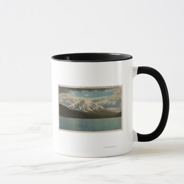 Spirit Lake, WA - Aussicht auf St. Helens Tasse (Rechts)