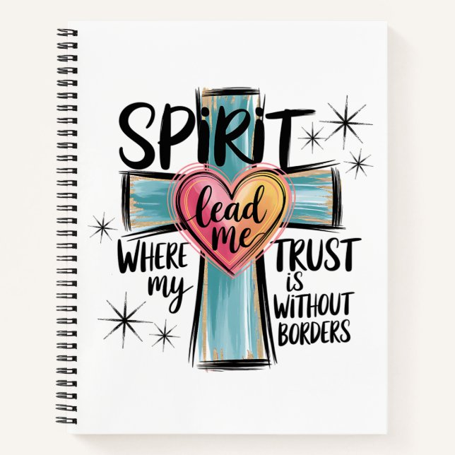 Spirit Me Diriger Carnet chrétien (Devant)