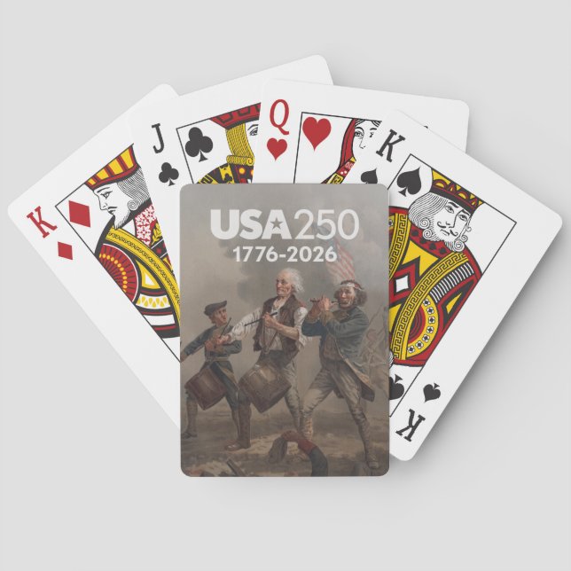 Spirit of 76 - America's 250th Birthday Spielkarten (Rückseite)