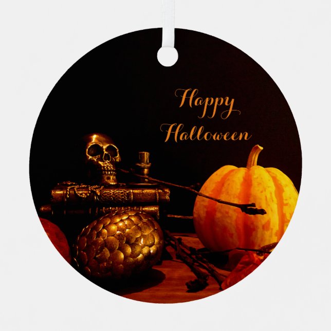 Spirit of Autumn - Still Life Ornament Aus Metall (Vorderseite)
