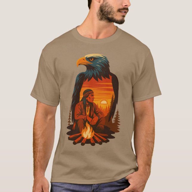 Spirit of Freedom: The American Eagle T-Shirt (Vorderseite)