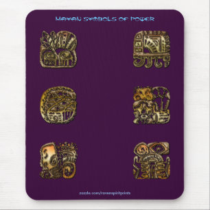 Spirit of Mexico & Peru, Mayan Incan Design Mousepad
