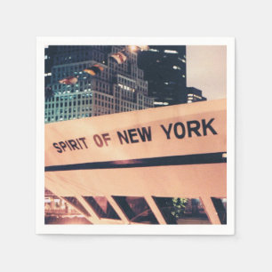 Spirit of New York Cocktail Servietten! Serviette