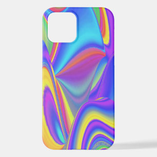 Spirit of Summer Breeze , Abstrakt 3D Rainbowart iPhone 12 Hülle