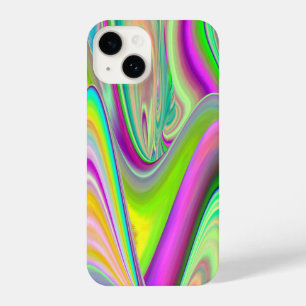 Spirit of Summer Breeze , Abstrakt 3D Rainbowart iPhone 14 Hülle