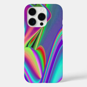 Spirit of Summer Breeze , Abstrakt 3D Rainbowart iPhone 16 Pro Hülle